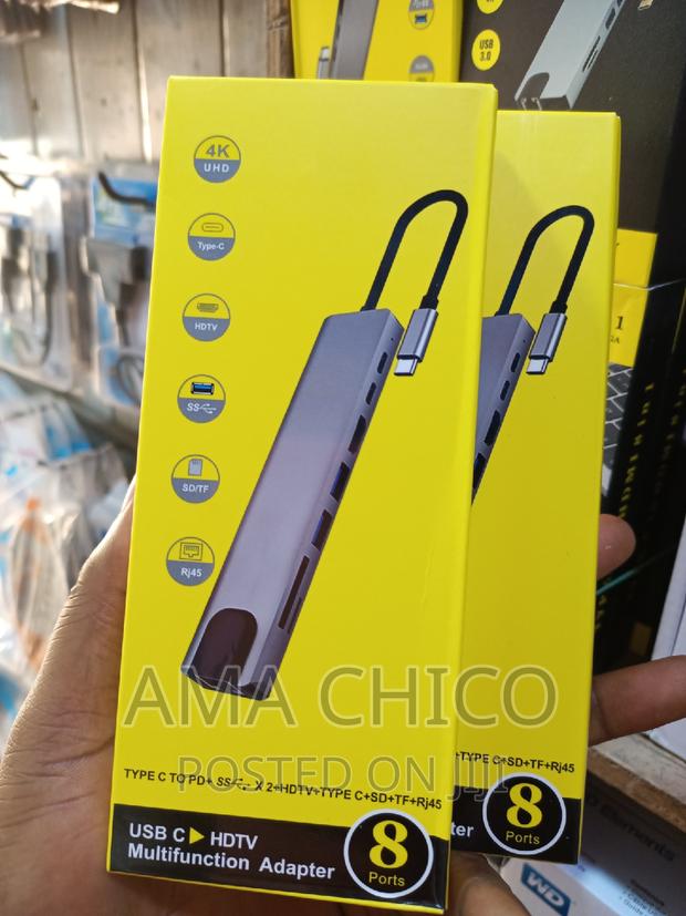 Type C to Hdmi Adapter (8 in 1 Without Vga) · Photo 3