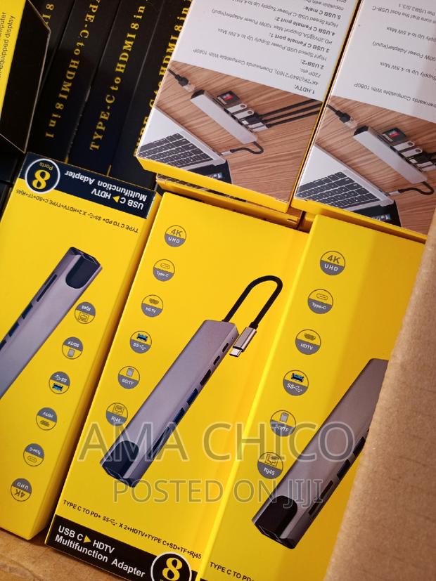 Type C to Hdmi Adapter (8 in 1 Without Vga) · Photo 4