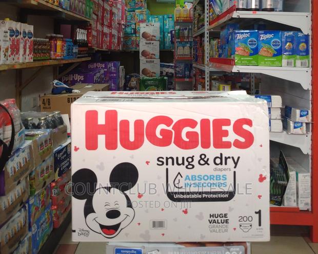 HUGGIES Snug Dry Diapers Size1 200count · Photo 2