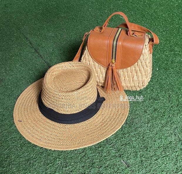 Straw Bag and Hat Combo photo 2