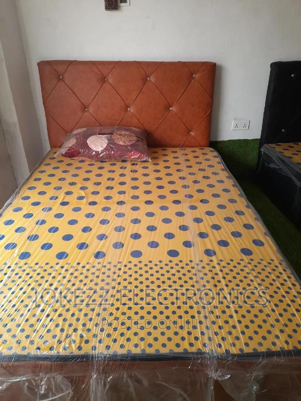 Complete Double Bed Leather Covered photo 2