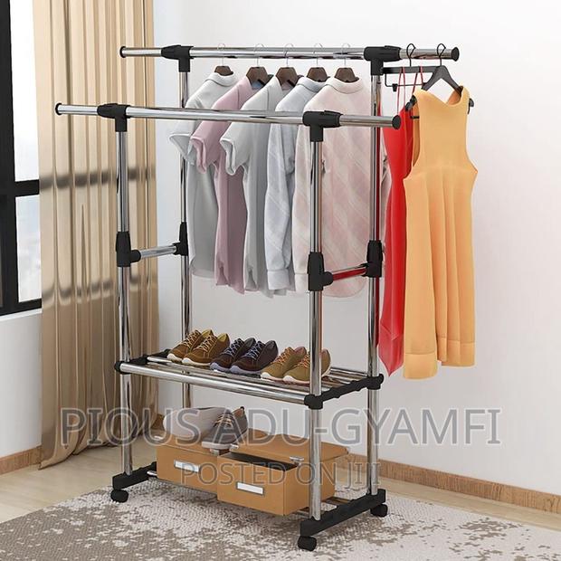 Double Pole Cloth Stand · Photo 2