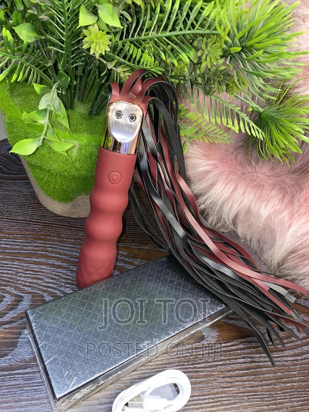 2in1 Leather Whip With 10 Speeds Vibrator · Photo 4