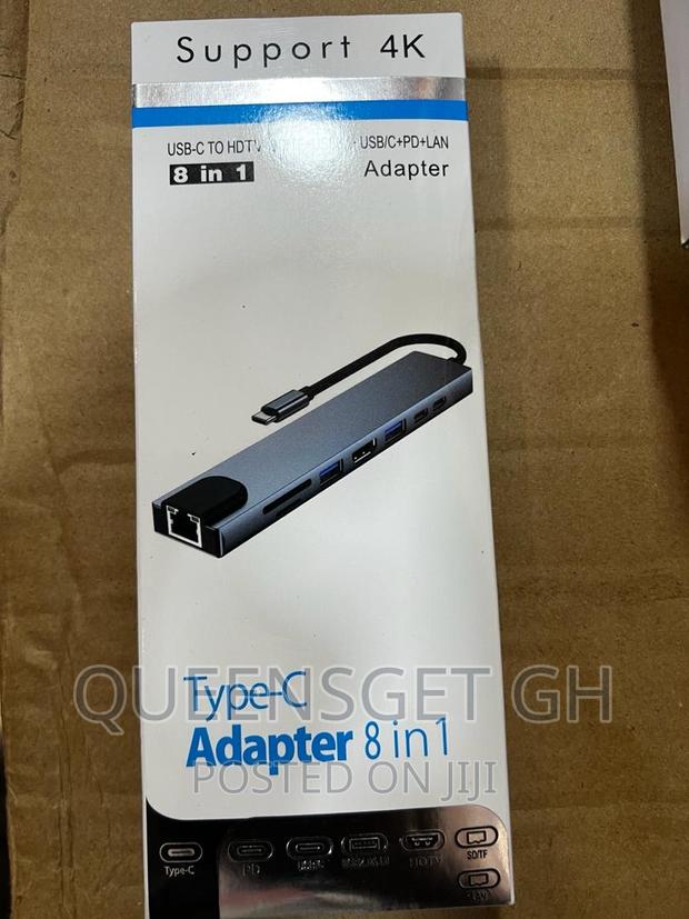 8 in 1 Type C Hub Adapter · Photo 3