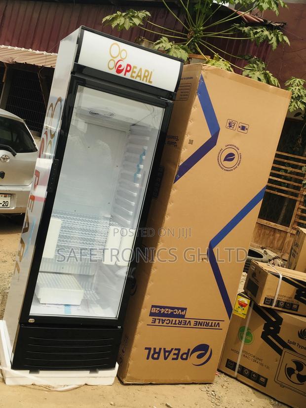 Pearl Essential Singledoor Glass Display PVC-424-2B Fridge · Photo 2