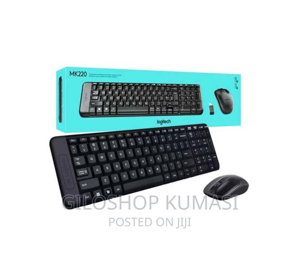 Logitech Mk220 Wireless Keyboard and Mouse Bundle · Photo 2