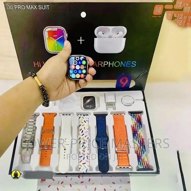 Airpods + Smartwatch (11 in 1) With 8 Straps · Photo 3