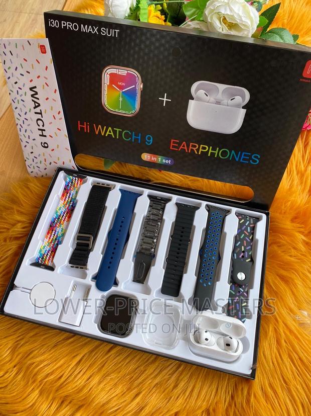Airpods + Smartwatch (11 in 1) With 8 Straps · Photo 4