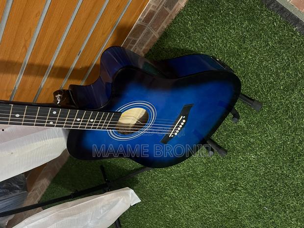 Semi Acoustic Guitar + Bag Etc