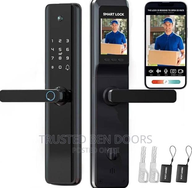 Tuya Wi_fi Biometric Smart Lock [Card+Code+Finger+Keys+Wifi] · Photo 2