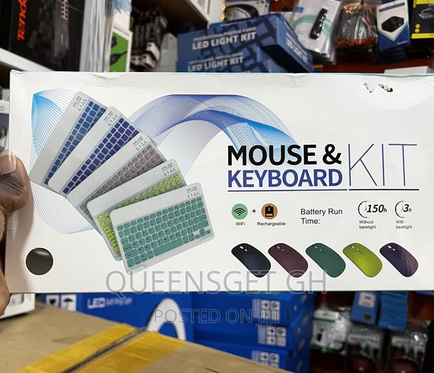 Wireless Chargeable, Bluetooth Keyboard With Mouse photo 2