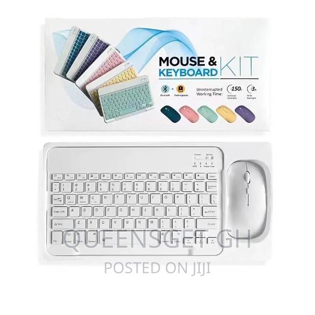 Wireless Chargeable, Bluetooth Keyboard With Mouse photo 3