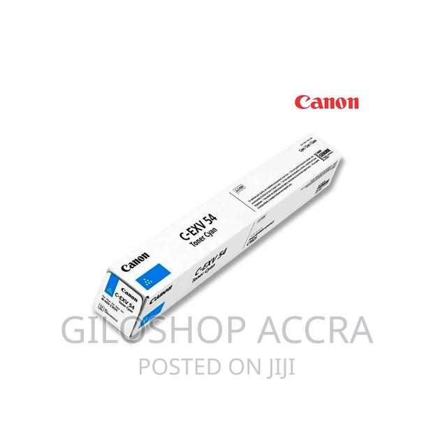 Canon C-EXV 54 Original Laser Toner Cartridge Cyan · Photo 2