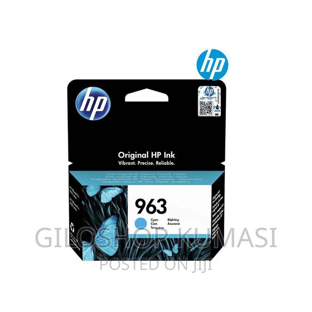 Hp 963 Cyan Original Ink Cartridge 3ja23ae · Photo 2