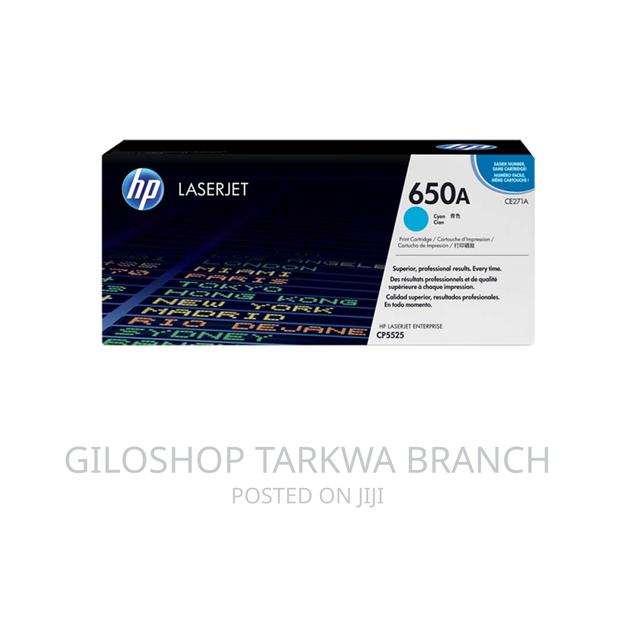 HP 650A Cyan Original Laserjet Toner Cartridge, CE271A · Photo 2
