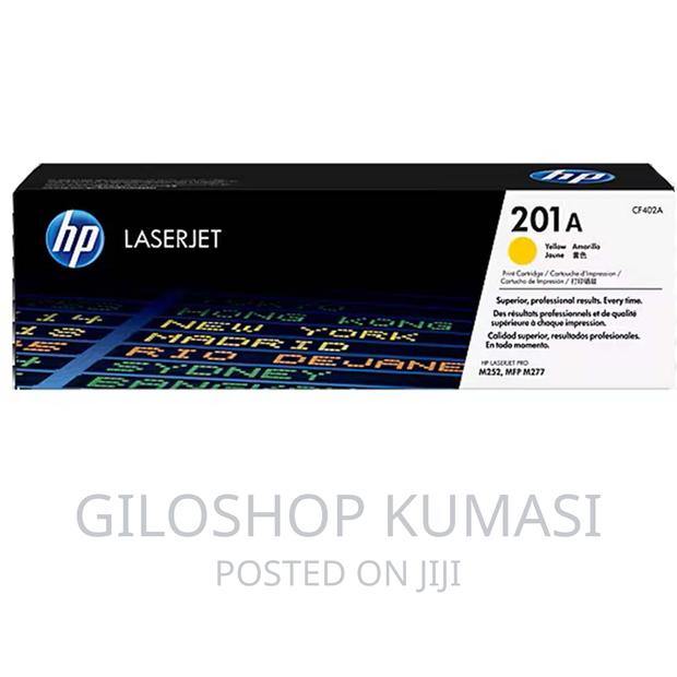 Hp 201a Yellow Original Laserjet Toner Cartridge Cf402a · Photo 2