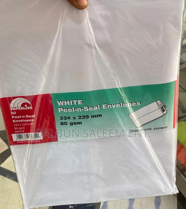 A4 White Envelope 80gms 50 Pieces in a Pack · Photo 4