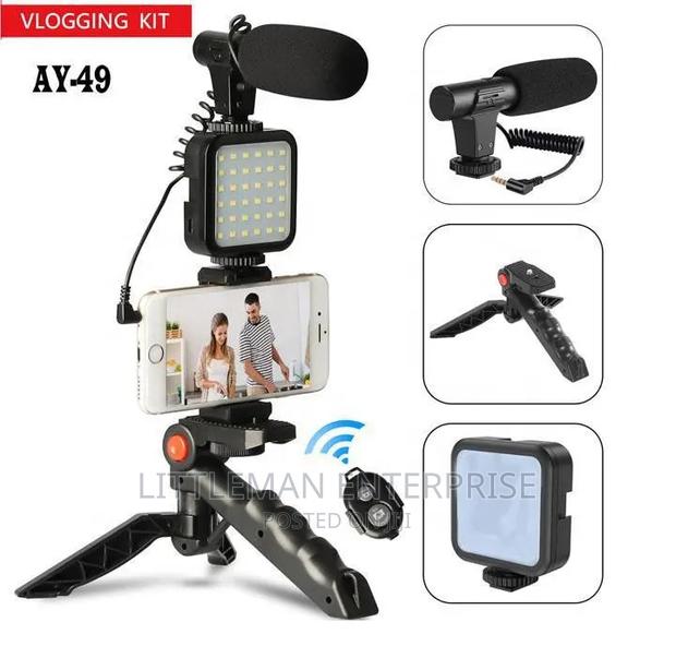 Microphone Light for Video Live Streaming Vloging Kit · Photo 3