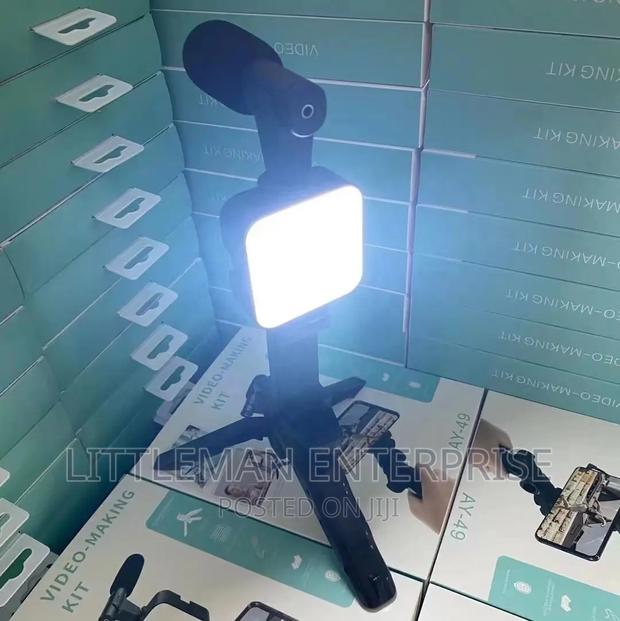 Microphone Light for Video Live Streaming Vloging Kit · Photo 4