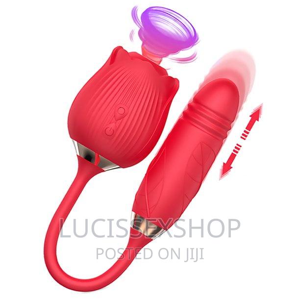 2 in 1 Rose Sucker Vibrator · Photo 3