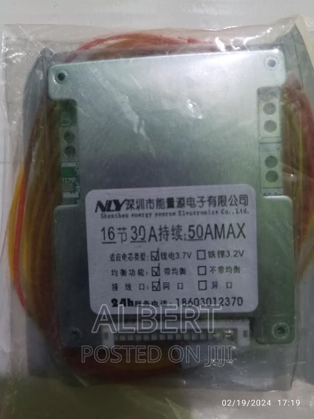 16s 60v 50a 3.7v BMS for Lithium Pack · Photo 2