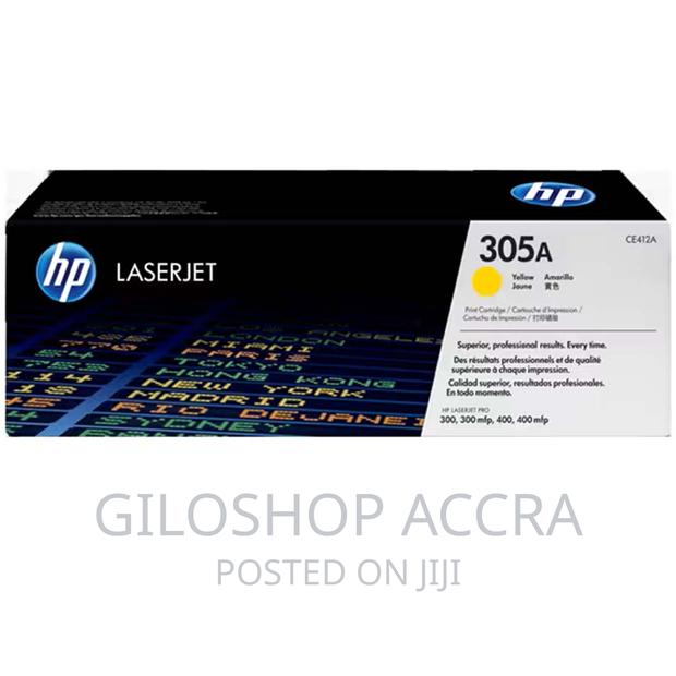 Hp 305a Yellow Original Laserjet Toner Cartridge, Ce412a · Photo 2