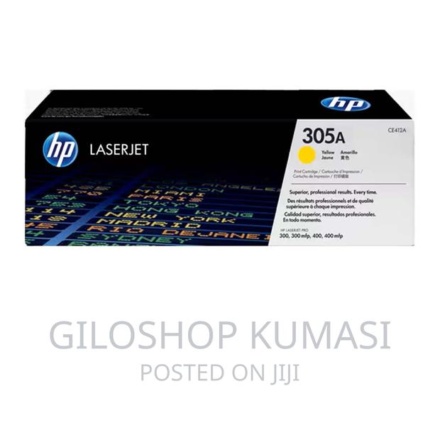 HP 305A Yellow Original Laserjet Toner Cartridge, CE412A · Photo 2