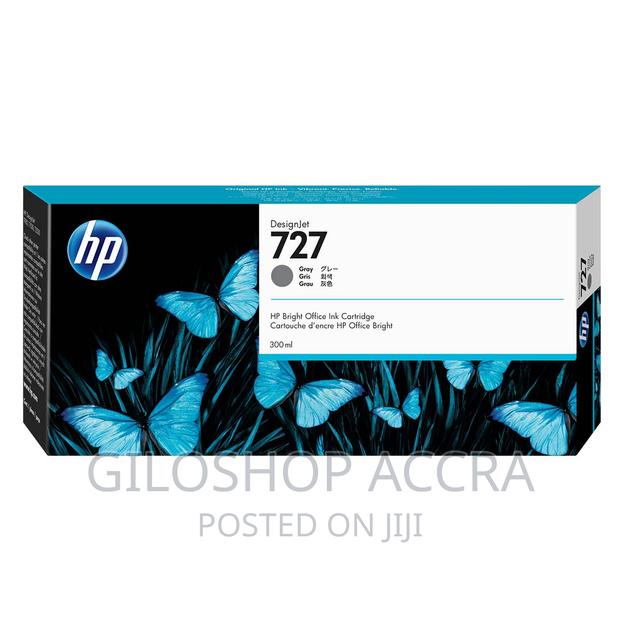 HP 727 300-Ml Gray Designjet Ink Cartridge, F9J80A · Photo 2