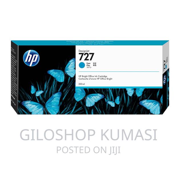 HP 727 300-Ml Cyan Designjet Ink Cartridge, F9J76A · Photo 2