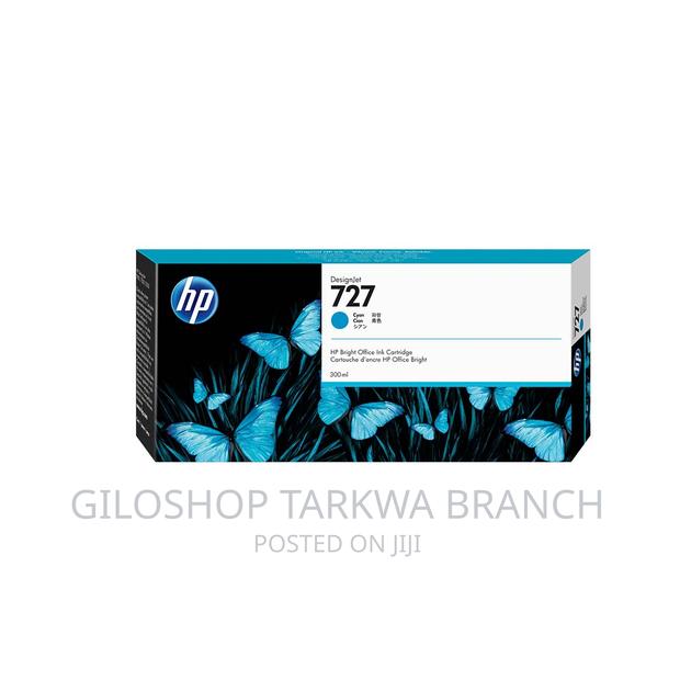 HP 727 300-Ml Cyan Designjet Ink Cartridge, F9J76A · Photo 2