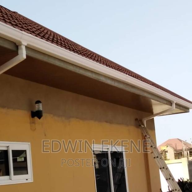 White PVC Rain Gutter · Photo 2