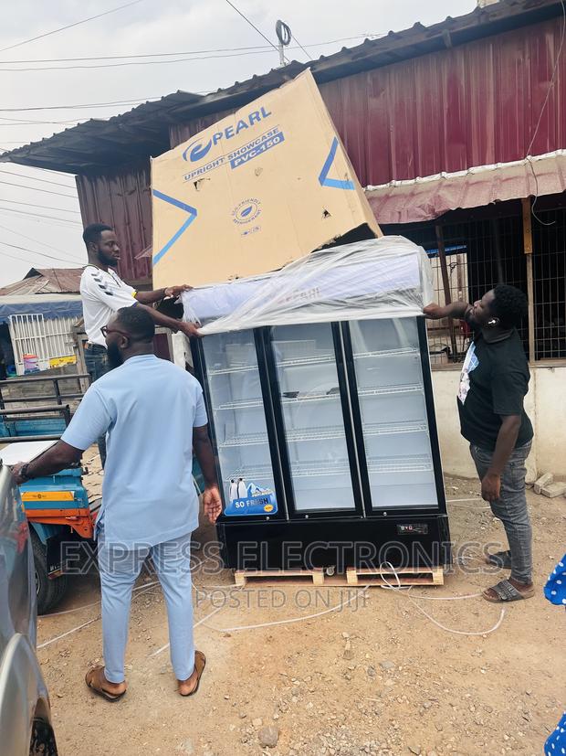 PVC-150 Three Doors Pearl Display Fridge. —- · Photo 2