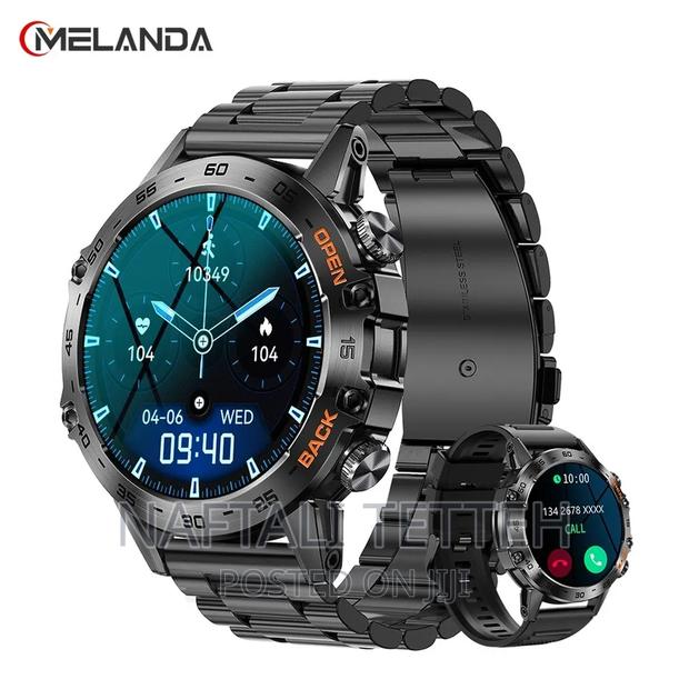 Melanda Stainless Steel Bluetooth Smartwatch · Photo 2