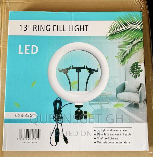 13 Inches Ring Light + Stand