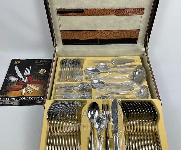 Cutlery Set - 72 Piece Exquisite Expensive Stainless Steel · Photo 2