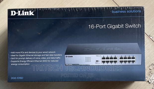 D-Link 16 Port Gigabit Switch DGS-1016d · Photo 3