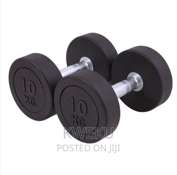 Dumbell Round 10kg Pair · Photo 2