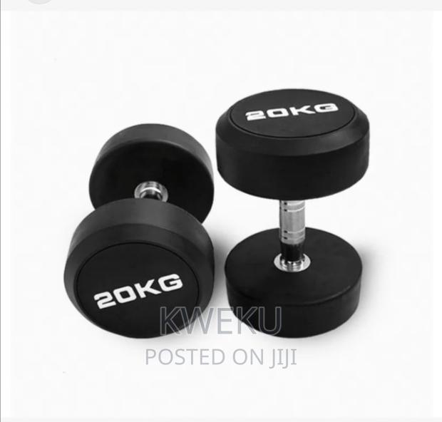 Dumbell Round 20kg Pair · Photo 2