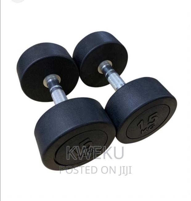 Dumbell Round 15kg Pair · Photo 2