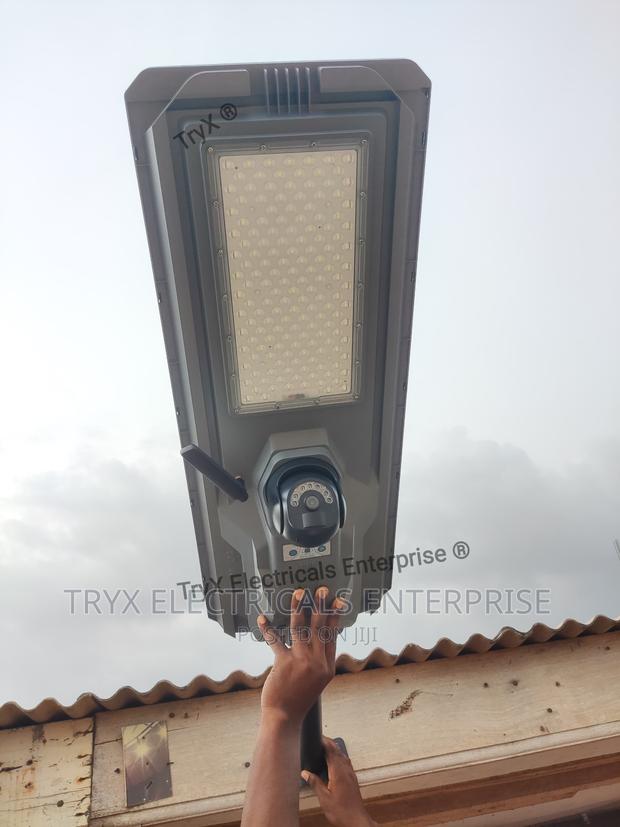 1200W (Starship) Solar Surveillance Street Light + 32GB SD photo 2