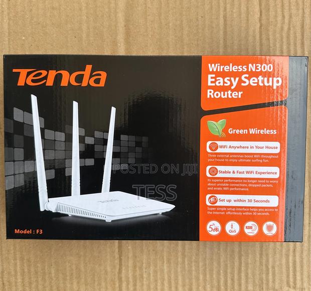 Tenda F3 Wireless N300 Broadband Router (Not a Sim Router) · Photo 3