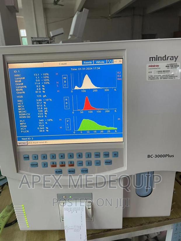Hematology Analyzer ( Mindray BC 3000 Plus ) · Photo 3