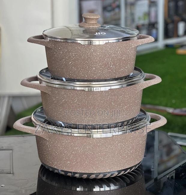Granite Non Stick Jumbo Sizes 3set · Photo 4
