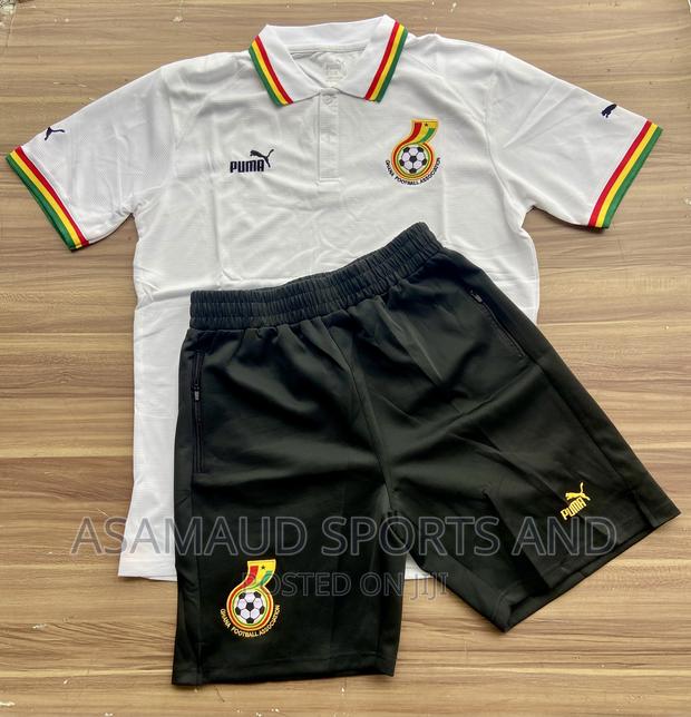 Original Ghana Lacost Top and Down at Cool Price