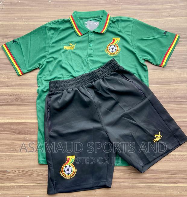 Original Ghana Lacost Top and Down at Cool Price