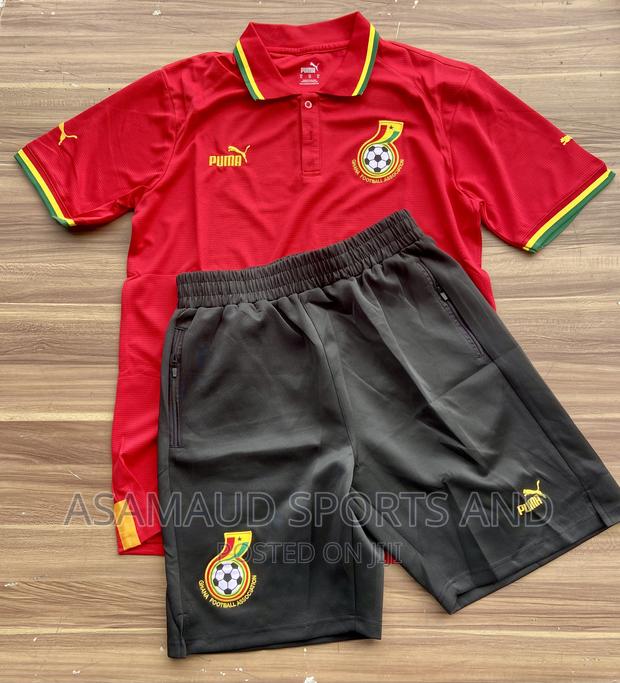 Original Ghana Lacost Top and Down at Cool Price