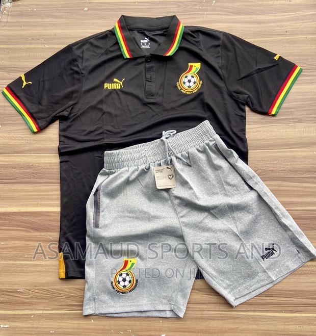 Original Ghana Lacost Top and Down at Cool Price