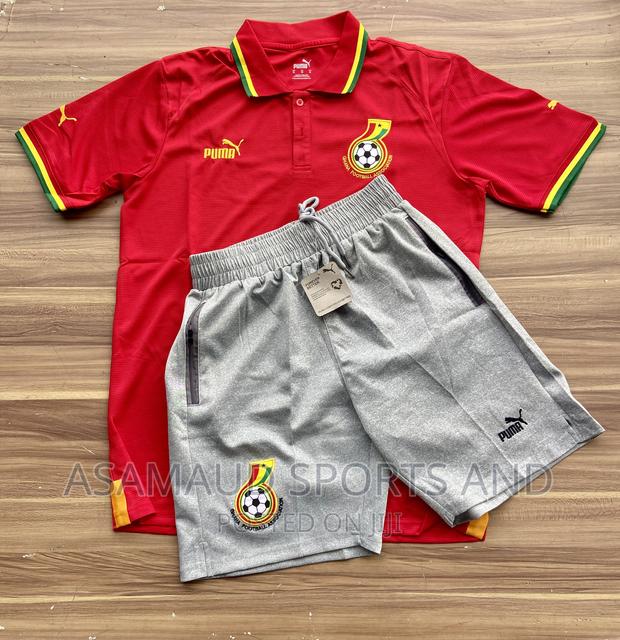 Original Ghana Lacost Top and Down at Cool Price