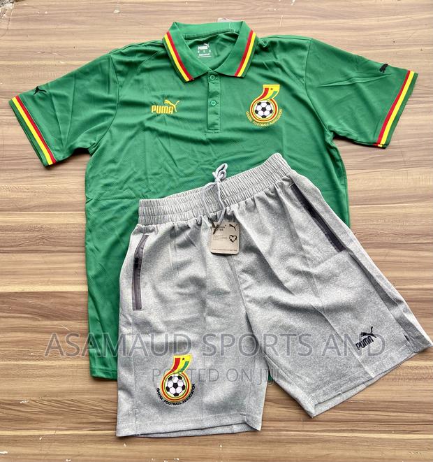 Original Ghana Lacost Top and Down at Cool Price