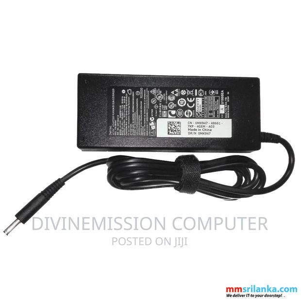 Dell Laptop Charger Small Pin Home Used 19.5v,90w · Photo 4